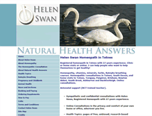 Tablet Screenshot of naturalhealthanswers.co.uk